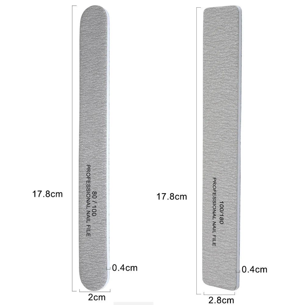 Maryton Nail Files and Emery Boards for Professional Manicure Care