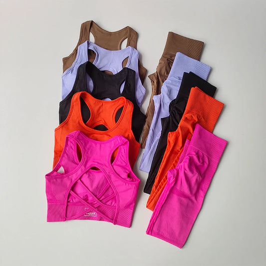 SKINOFSKIN Sports Bra Set for Fitness, Yoga and Running