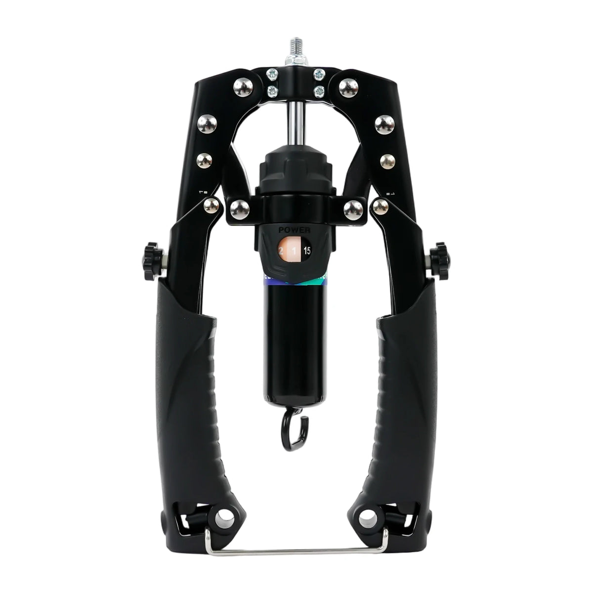 Hydraulic Power Twister Spin Button Arm Blaster Forearm Workout Equipment Adjustable 22-440lbs for Arms, Legs, Biceps, Etc