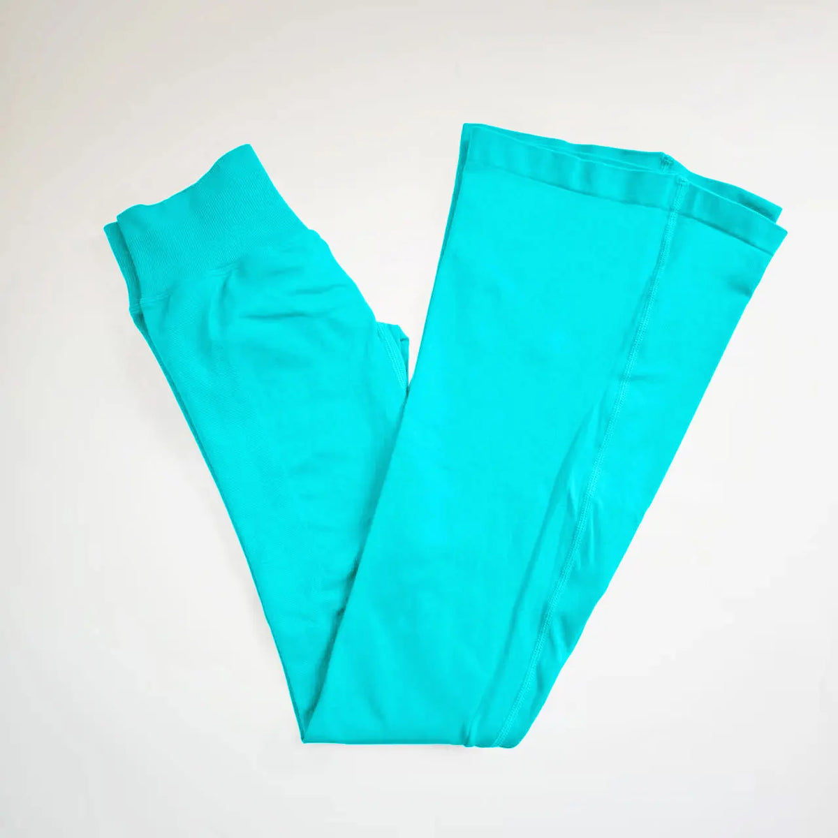 NCLAGEN Seamless Flared Yoga Leggings for Women's Fitness Workouts