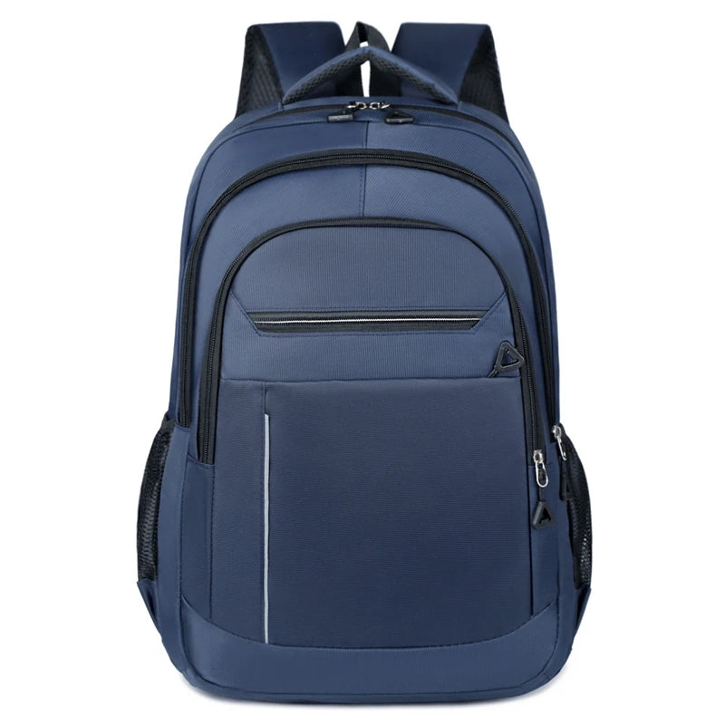 Backpack Large Capacity Multi-pocket Durable Oxford Fabric Adjustable Straps Business Travel Unisex Casual Minimalist