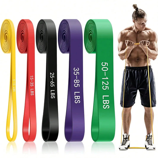 Multifunctional Resistance Bands Set Pull Up Assist Stretch Bands Yoga Fitness Training Bands For Arm Leg Body Workout Exercise