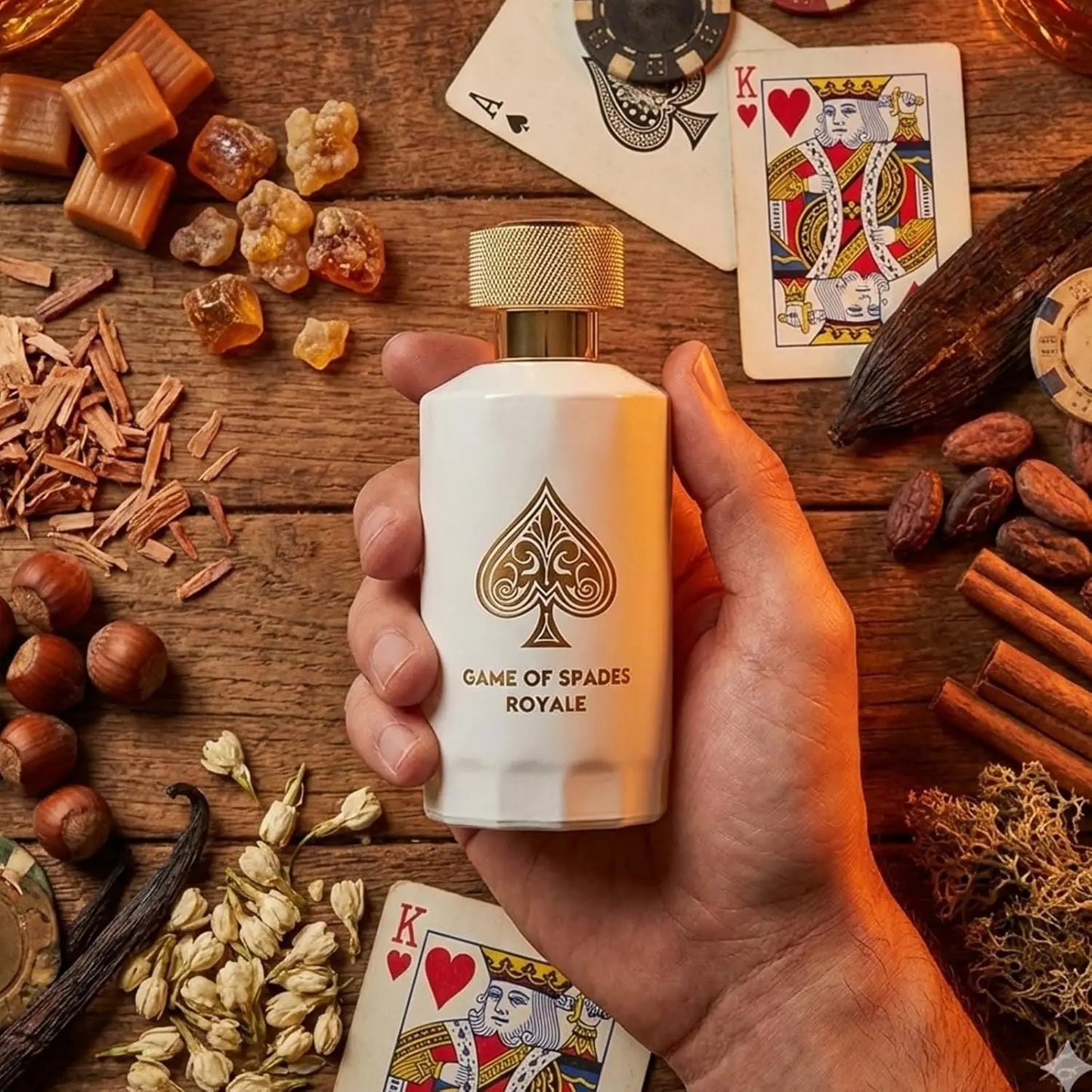 Jomo Milano Unisex Perfume, Warm Spicy Citrus Oud Scent, Long Lasting, Valentine’s Gift,Elegant Wooden Box Gift Packaging
