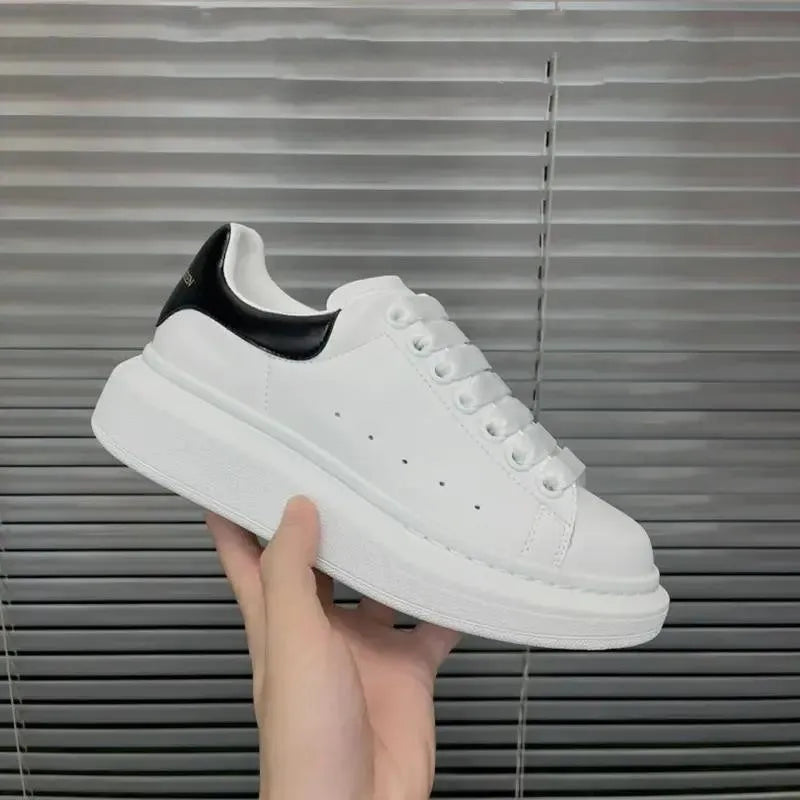 Women Flats Skateboard Shoes With Thick Sole