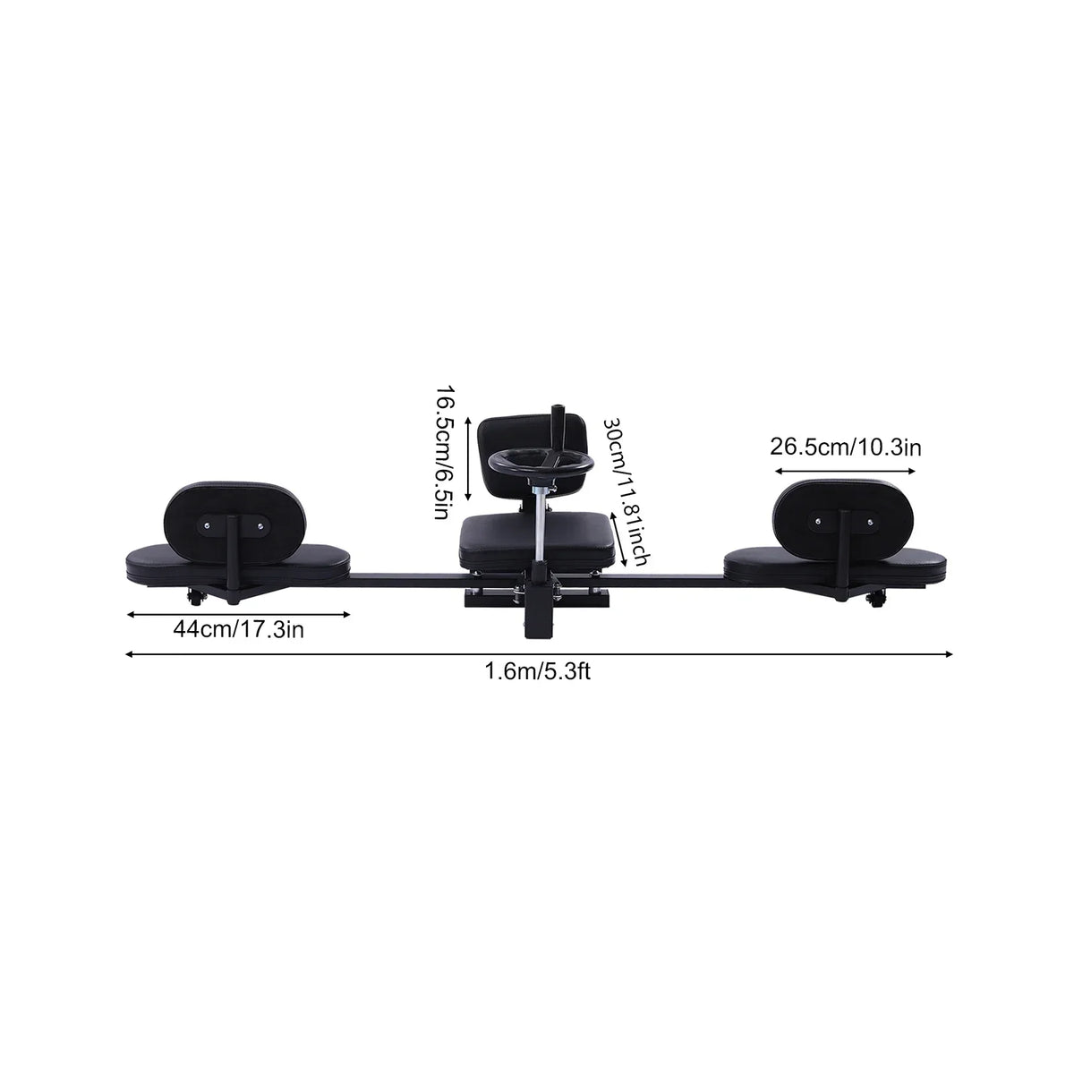Leg Stretcher 3-Bar Heavy Duty Leg Stretcher Flexible Stretch Equipment for Ballet Yoga Dance Martial Arts Martial Gym Exercise