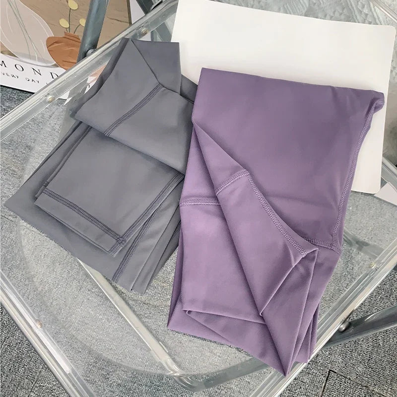 ZHUMU GYM Yoga Leggings High Waist Breathable Quick Drying