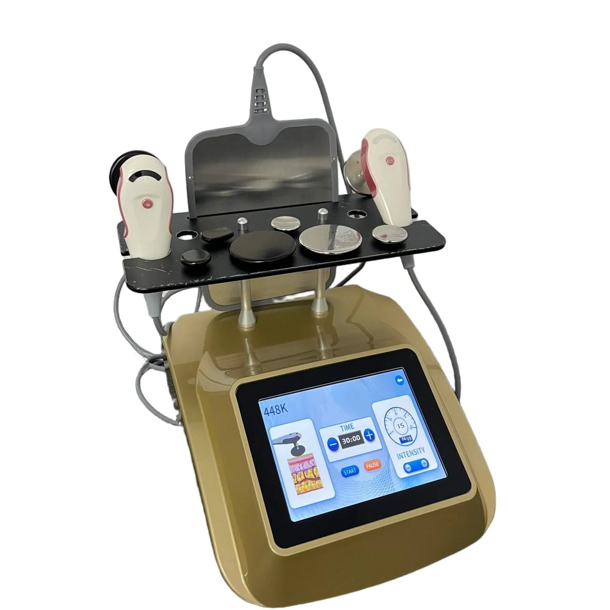448KHz RF Diathermy Machine Professional Massager Body Contouring & Skin Rejuvenation Pain Relief Portable Design RET CET CE