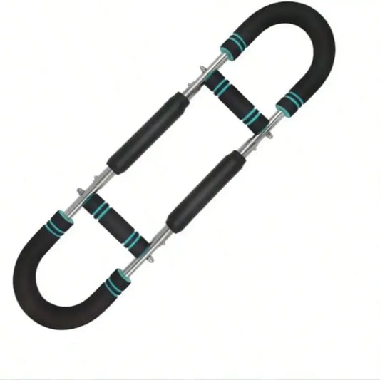 Adjustable Power Twister 60-100lbs, Spring Arm Exerciser for Chest, Forearm, Triceps, Home Fitness Trainer Kit