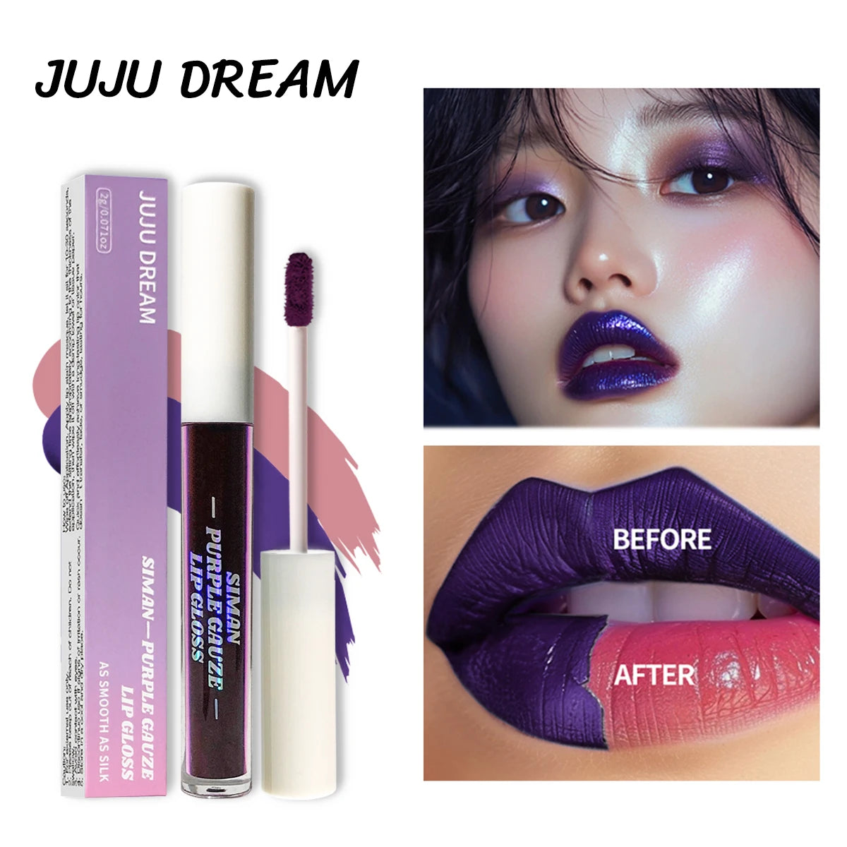 JUJU Dream Peel Off Lip Stain Set Waterproof Long Lasting