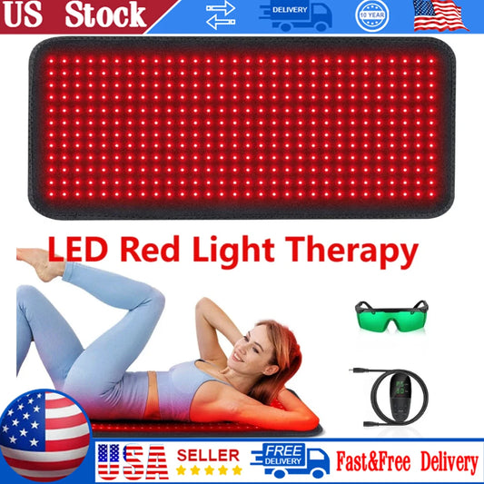 LED Red Light Therapy Mat Infrared Pain Relief