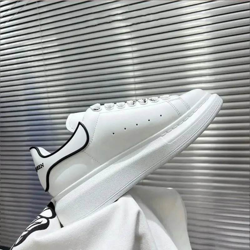 Women Flats Skateboard Shoes With Thick Sole